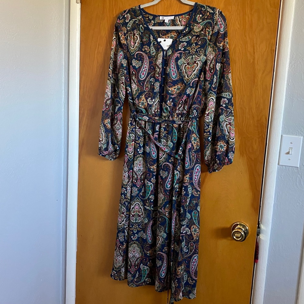 DR2 Paisley Print Dress